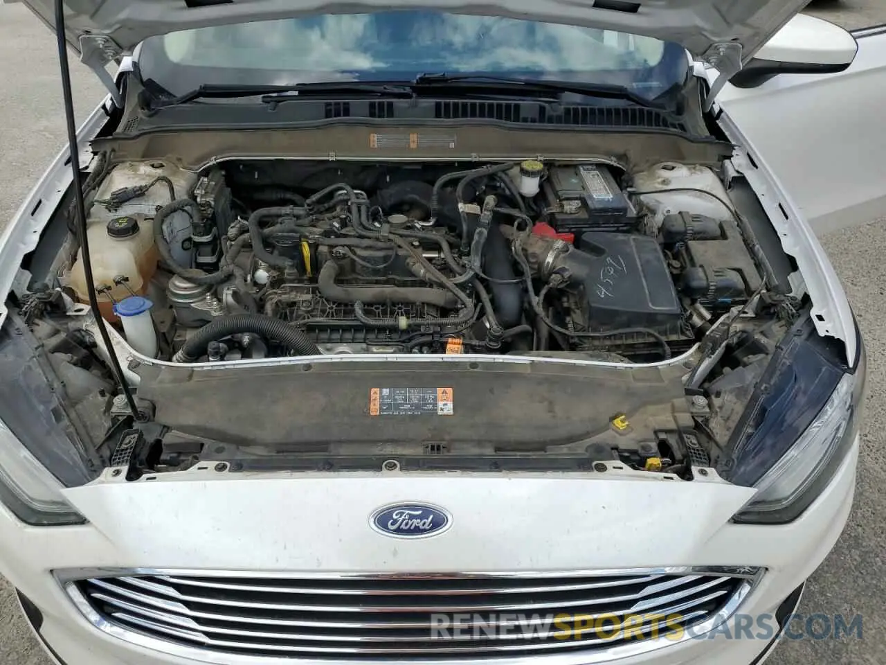 11 Фотография поврежденного автомобиля 3FA6P0HD8KR178535 FORD FUSION 2019