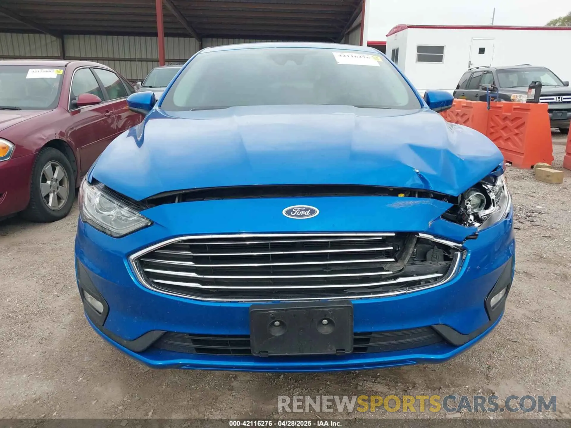 12 Photograph of a damaged car 3FA6P0HD8KR251595 FORD FUSION 2019
