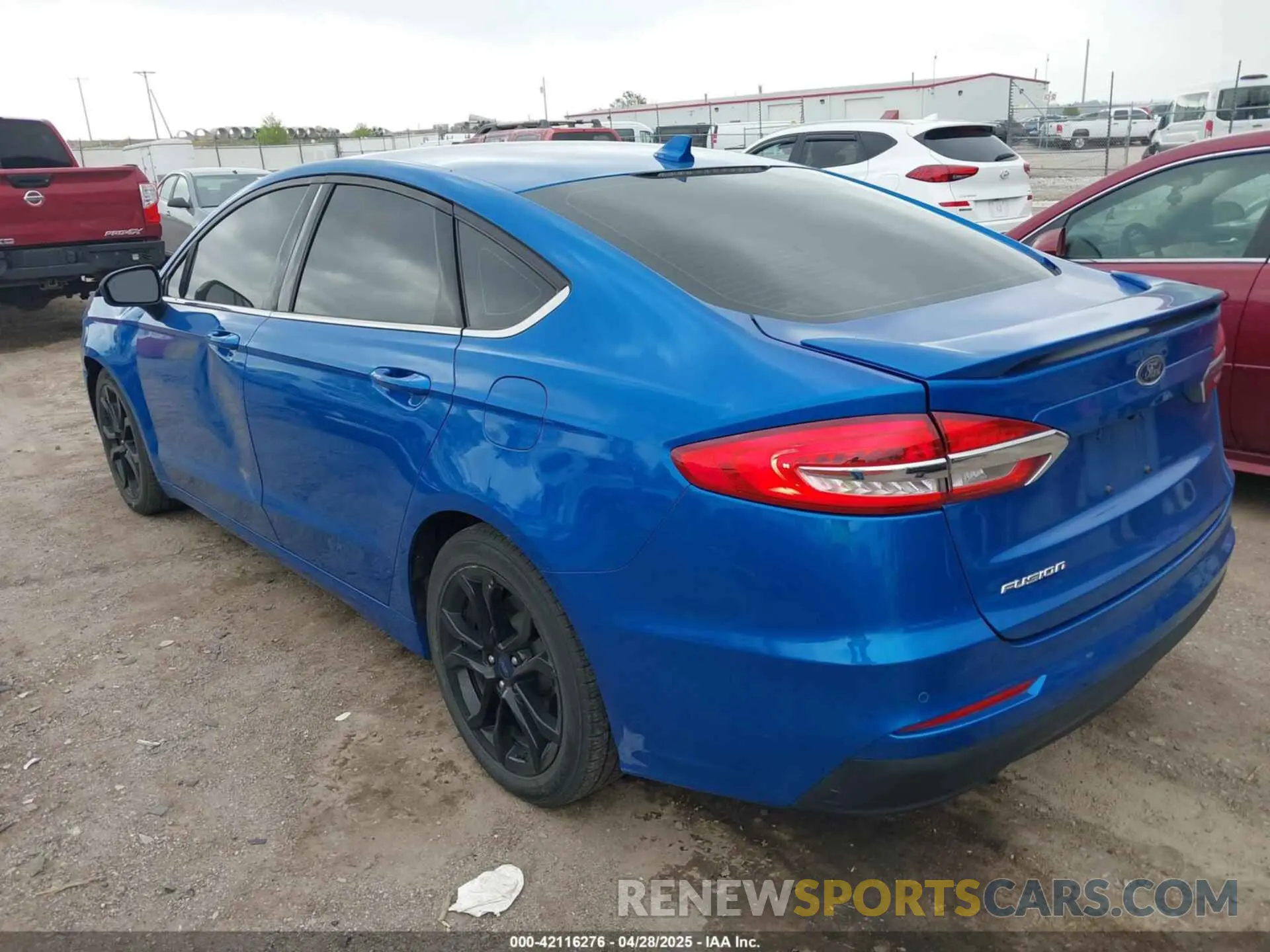 3 Photograph of a damaged car 3FA6P0HD8KR251595 FORD FUSION 2019