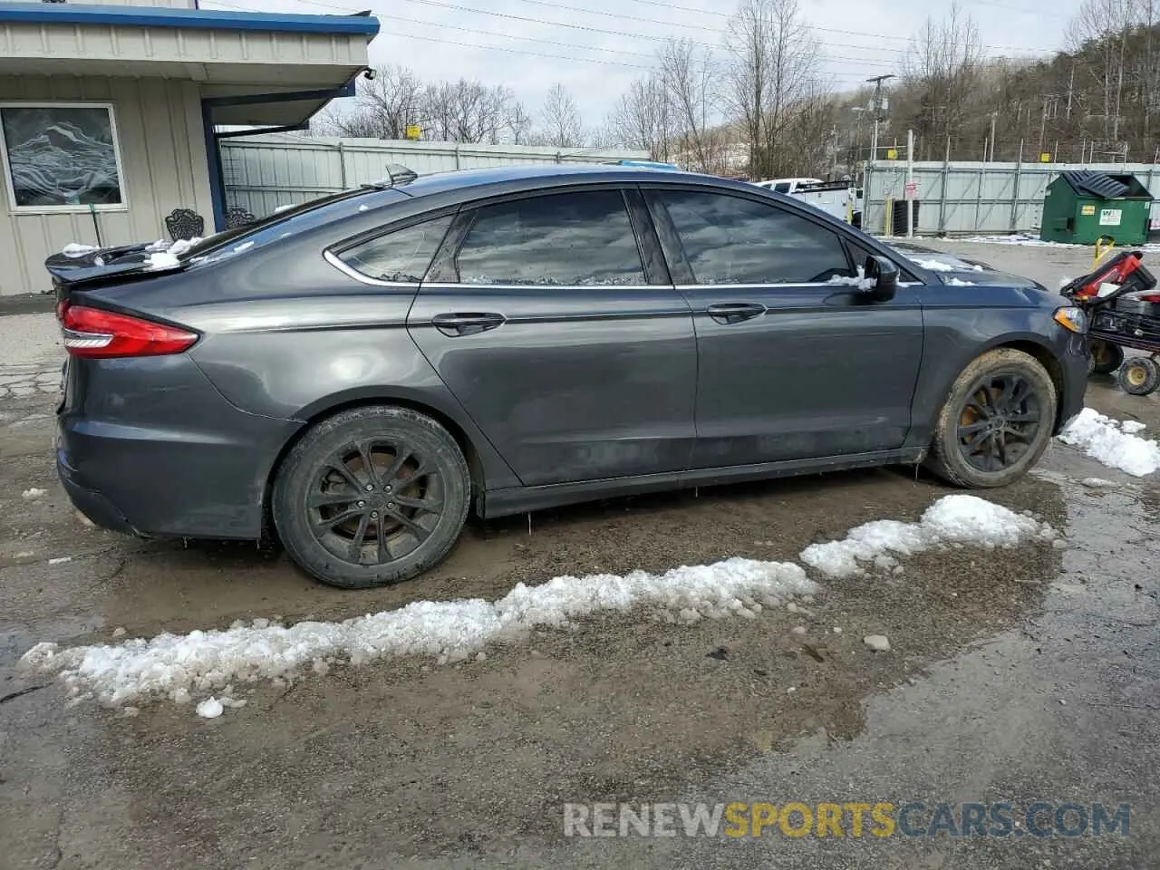 3 Фотография поврежденного автомобиля 3FA6P0HDXKR107997 FORD FUSION 2019
