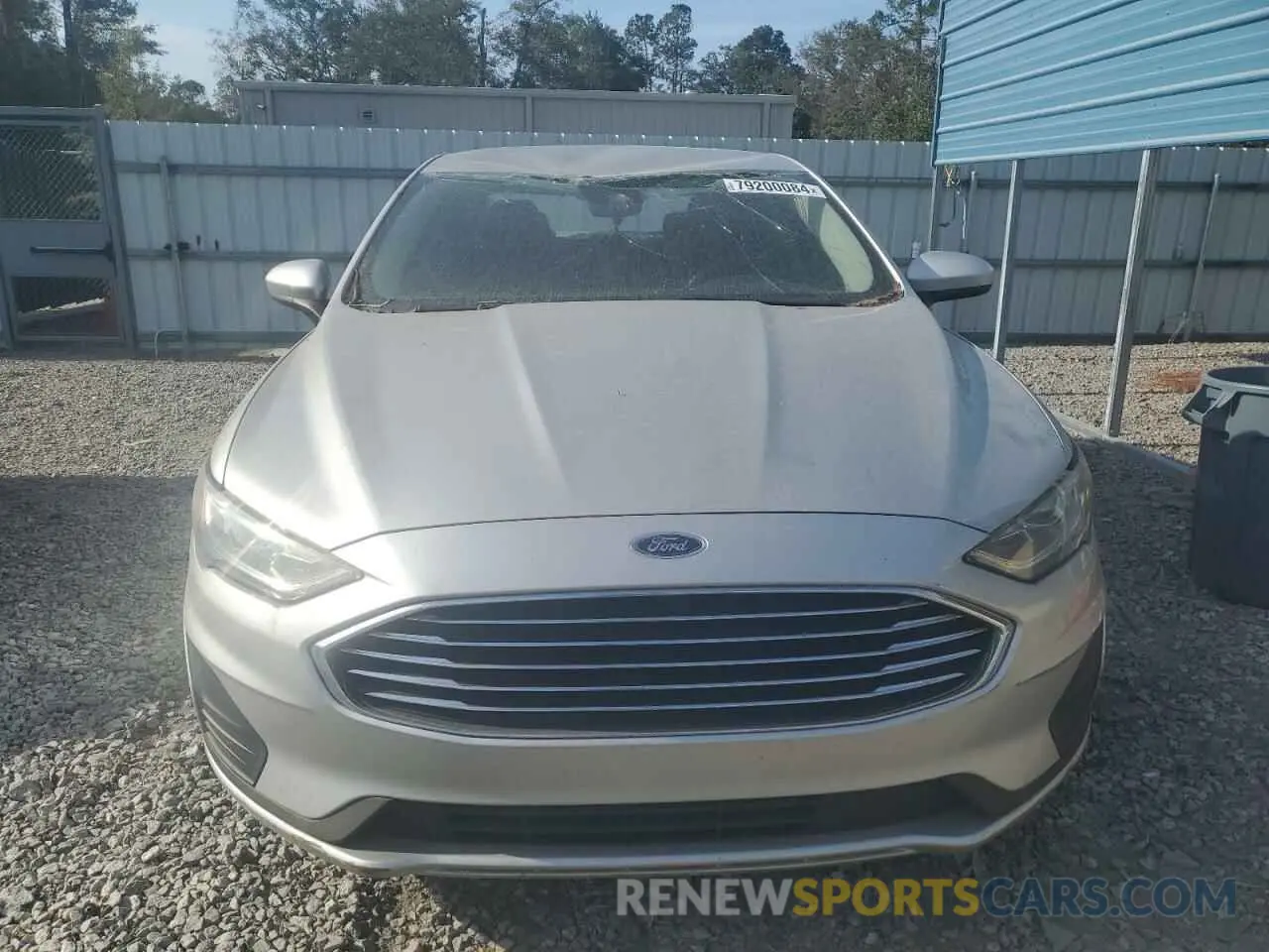 5 Photograph of a damaged car 3FA6P0HDXKR160103 FORD FUSION 2019