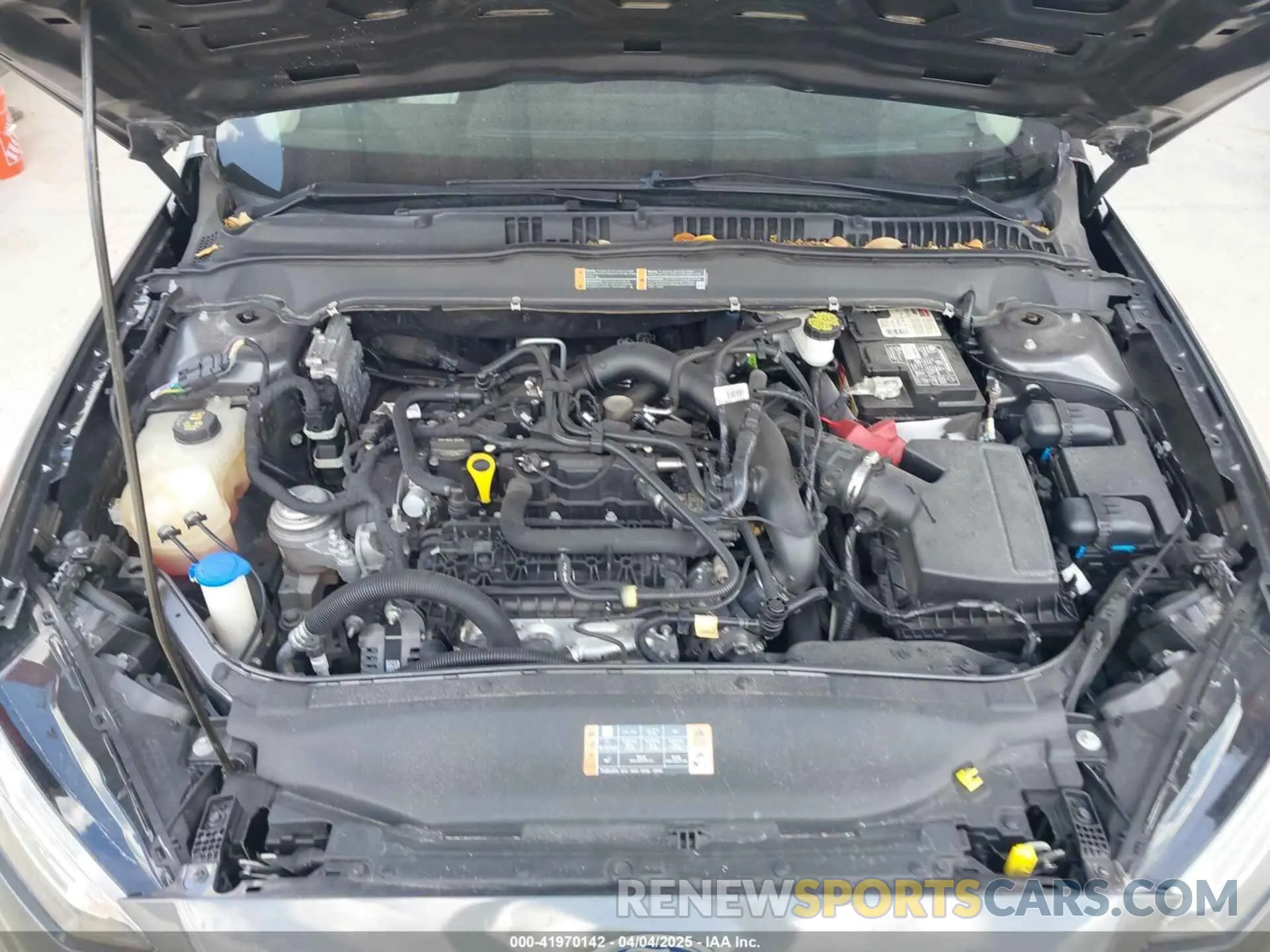 10 Photograph of a damaged car 3FA6P0HDXKR162353 FORD FUSION 2019