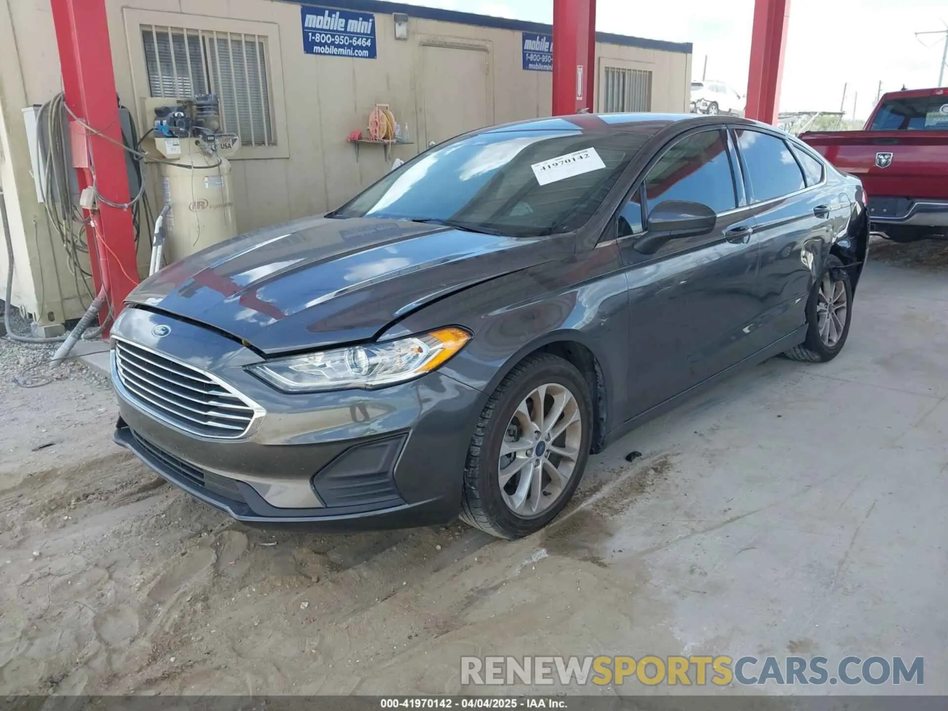 2 Photograph of a damaged car 3FA6P0HDXKR162353 FORD FUSION 2019