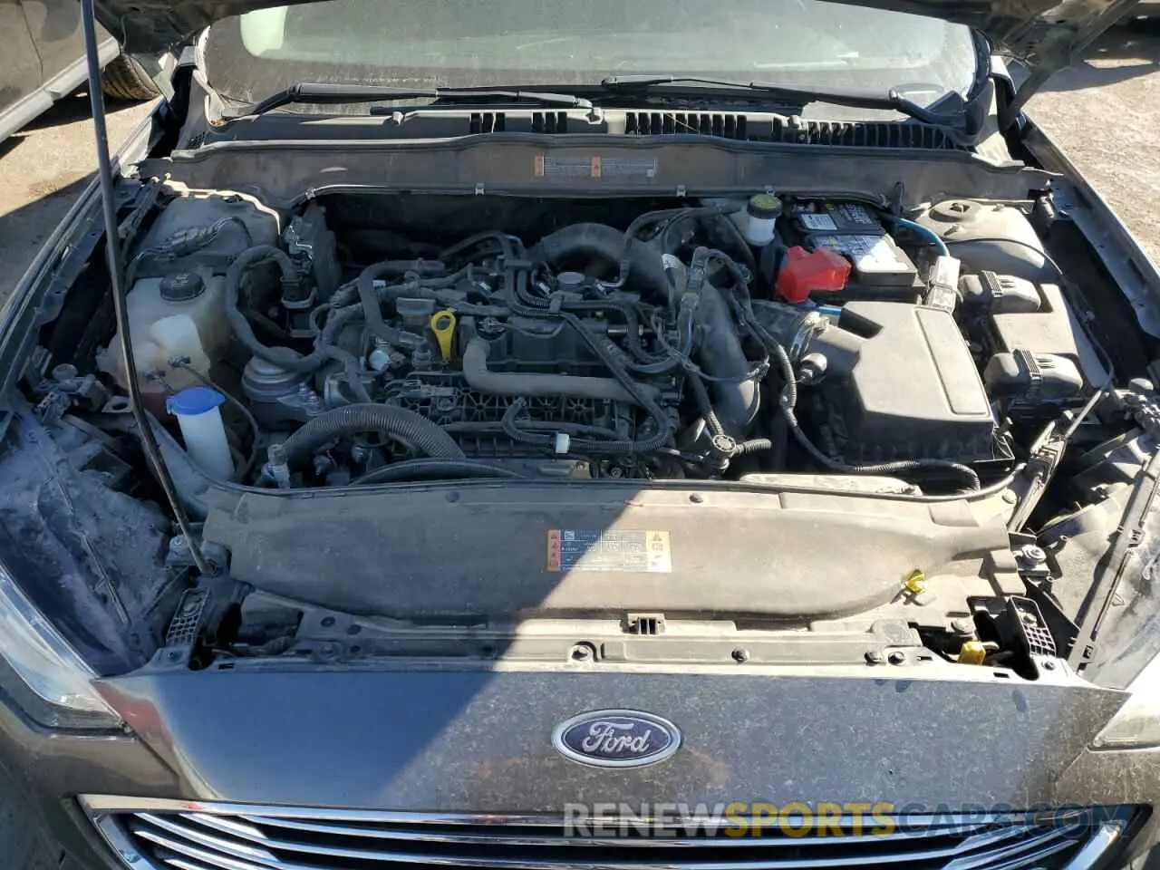 11 Фотография поврежденного автомобиля 3FA6P0HDXKR199421 FORD FUSION 2019