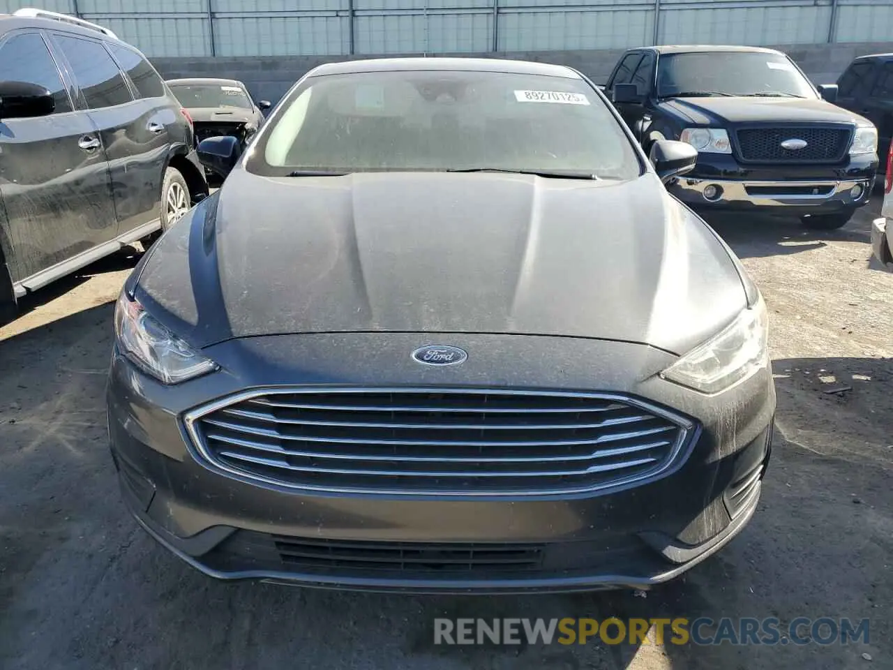5 Фотография поврежденного автомобиля 3FA6P0HDXKR199421 FORD FUSION 2019
