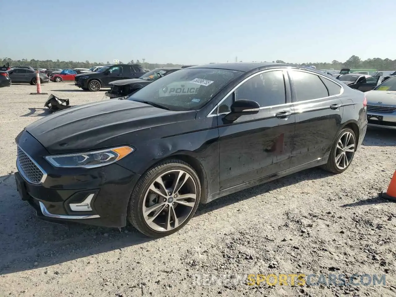 1 Photograph of a damaged car 3FA6P0K90KR103140 FORD FUSION 2019