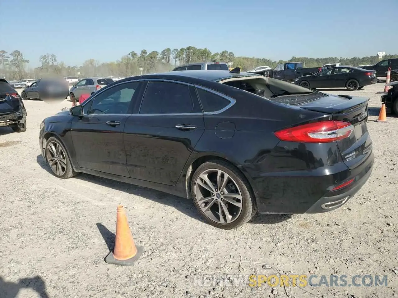 2 Photograph of a damaged car 3FA6P0K90KR103140 FORD FUSION 2019