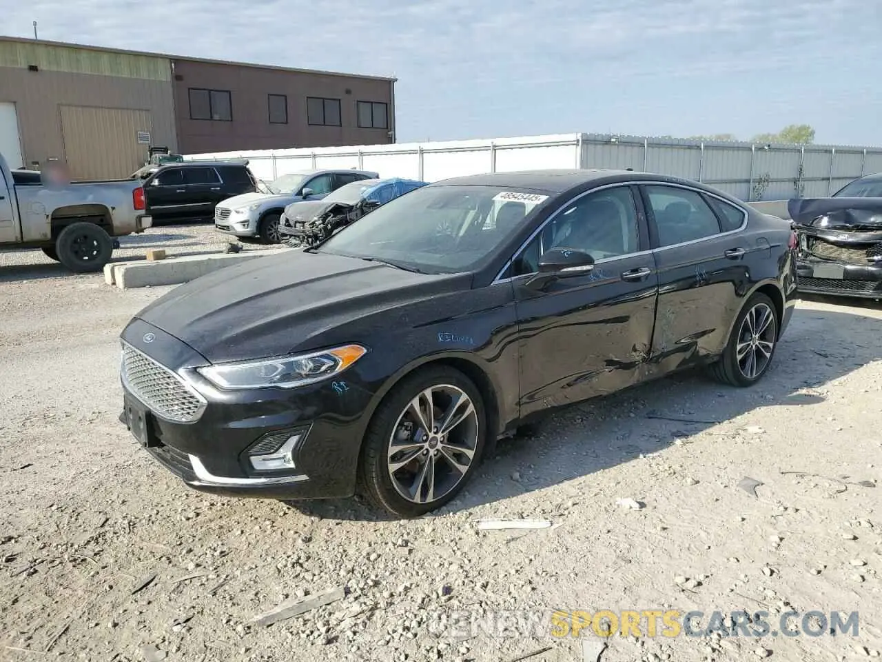 1 Фотография поврежденного автомобиля 3FA6P0K90KR286586 FORD FUSION 2019
