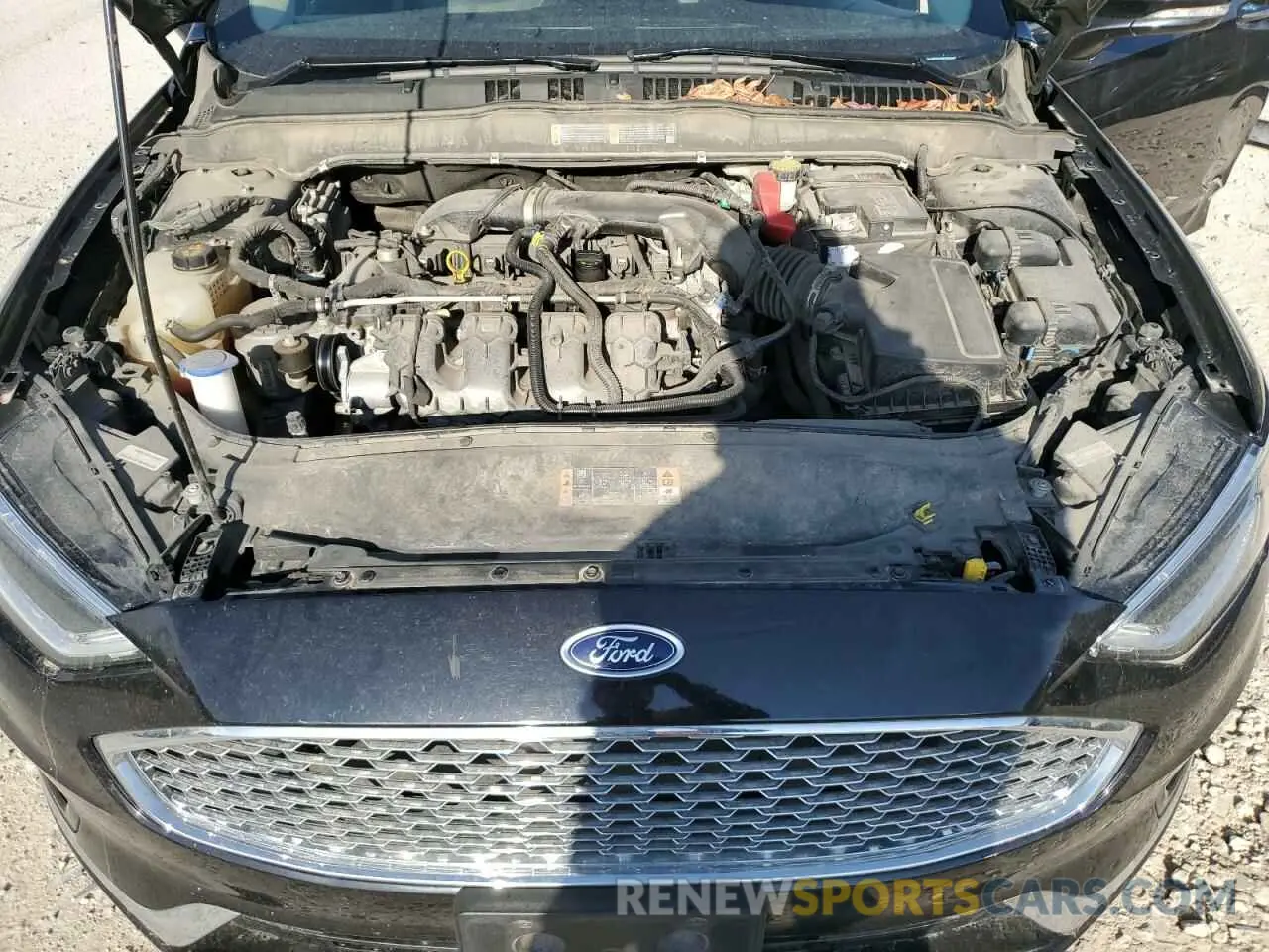 11 Фотография поврежденного автомобиля 3FA6P0K90KR286586 FORD FUSION 2019