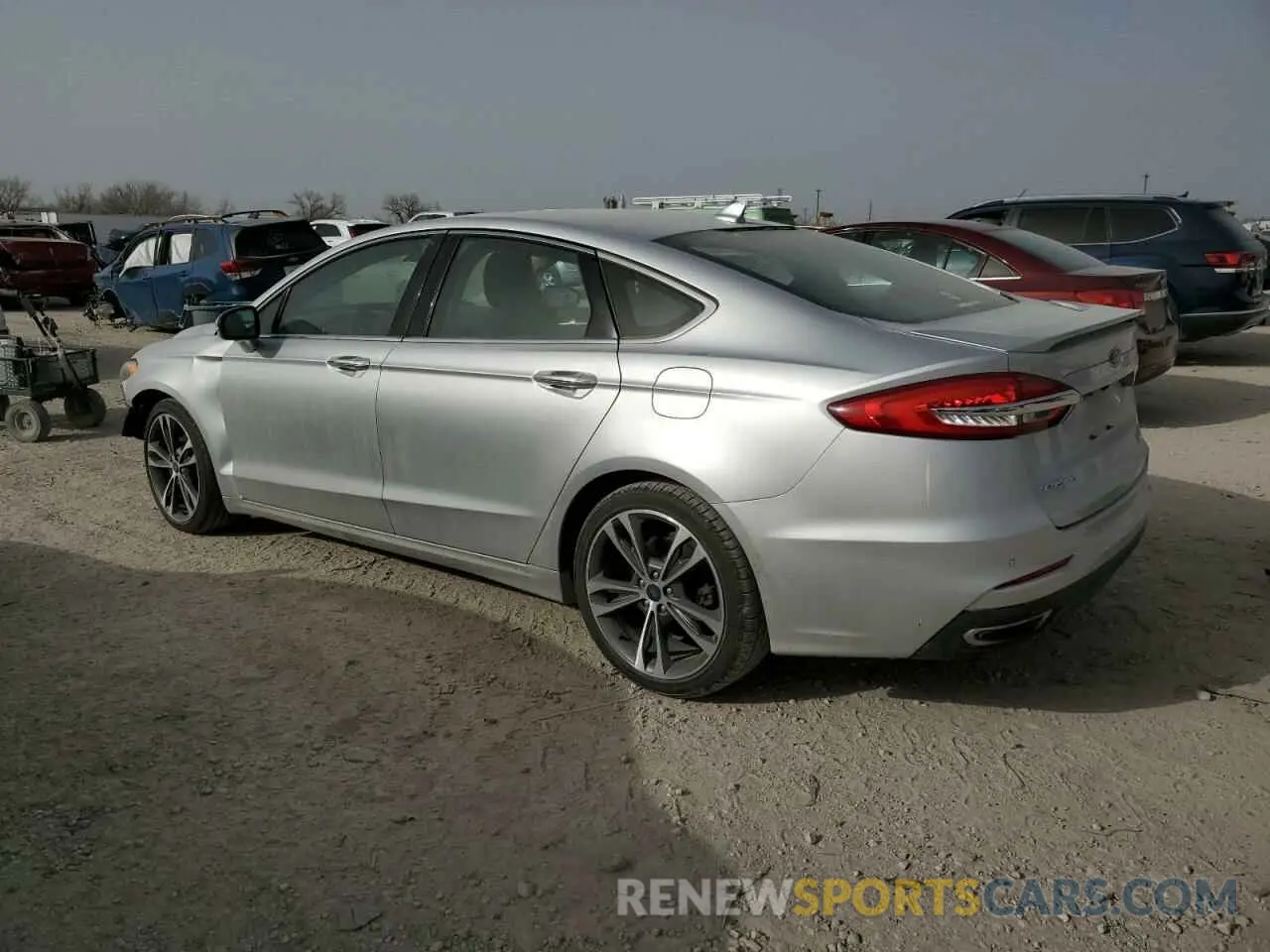 2 Photograph of a damaged car 3FA6P0K95KR270710 FORD FUSION 2019