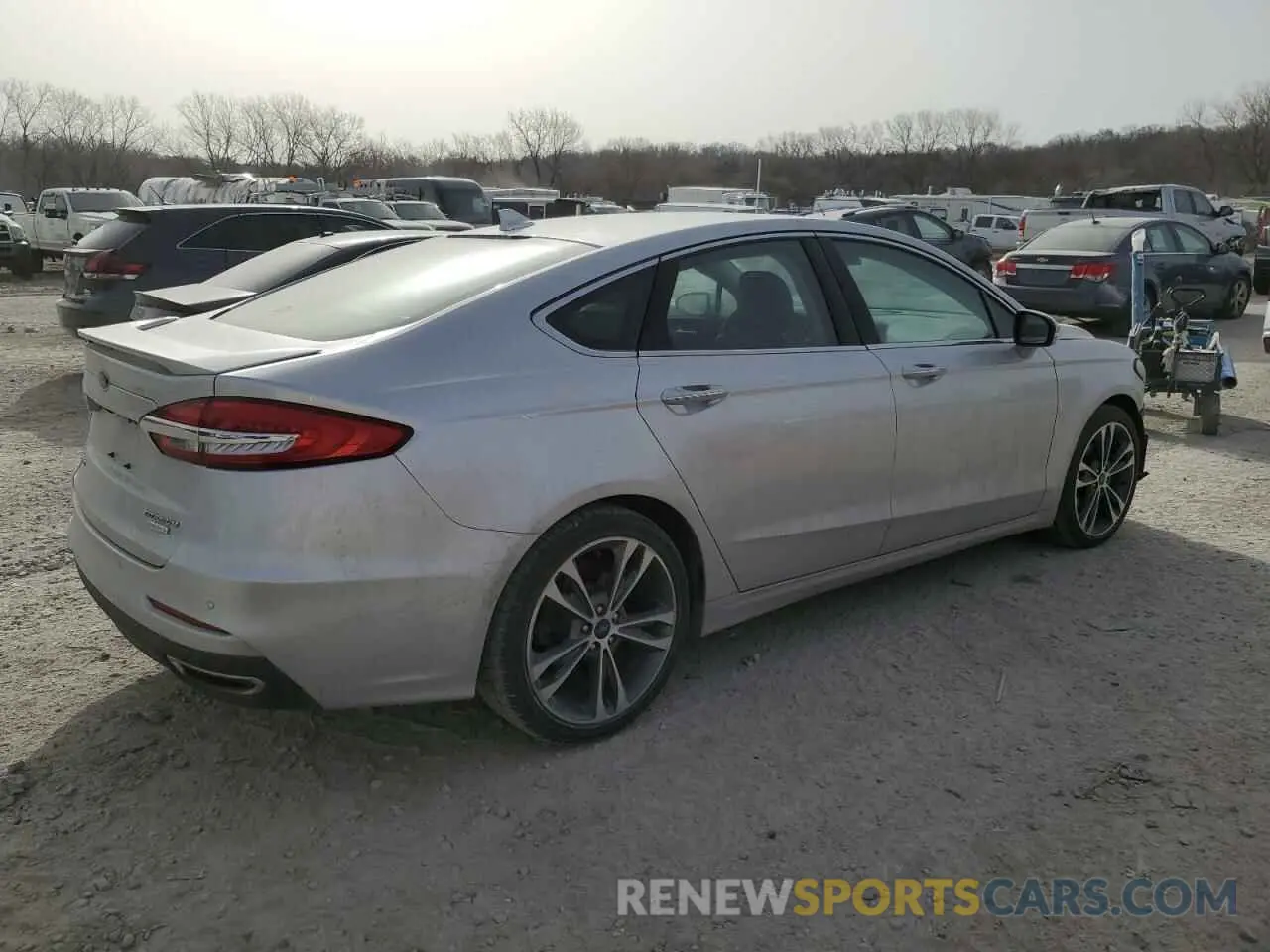 3 Photograph of a damaged car 3FA6P0K95KR270710 FORD FUSION 2019