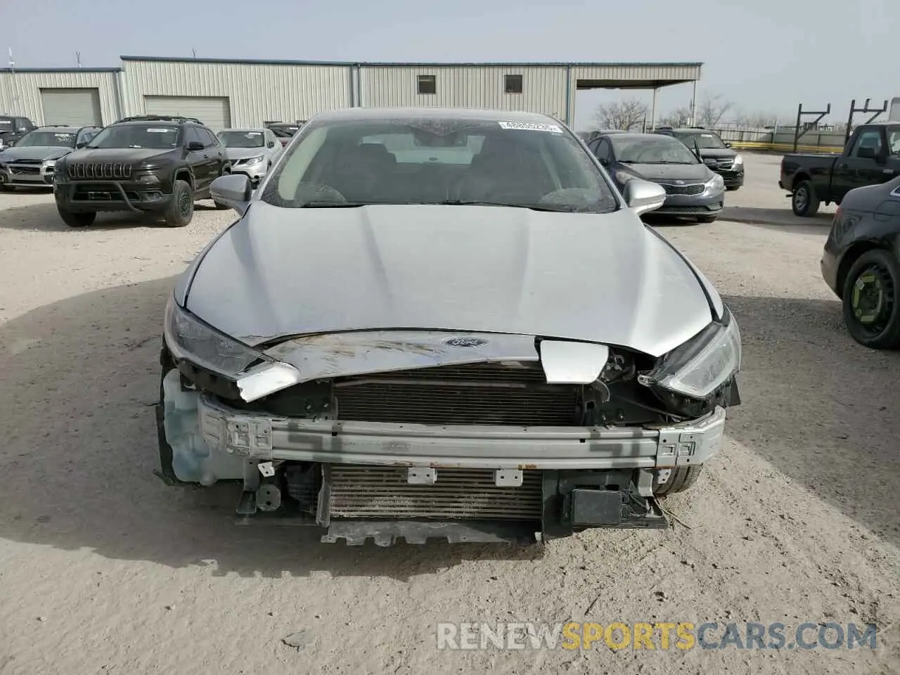5 Photograph of a damaged car 3FA6P0K95KR270710 FORD FUSION 2019