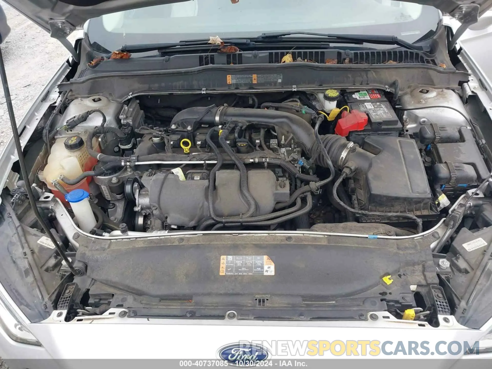 10 Photograph of a damaged car 3FA6P0K96KR120749 FORD FUSION 2019