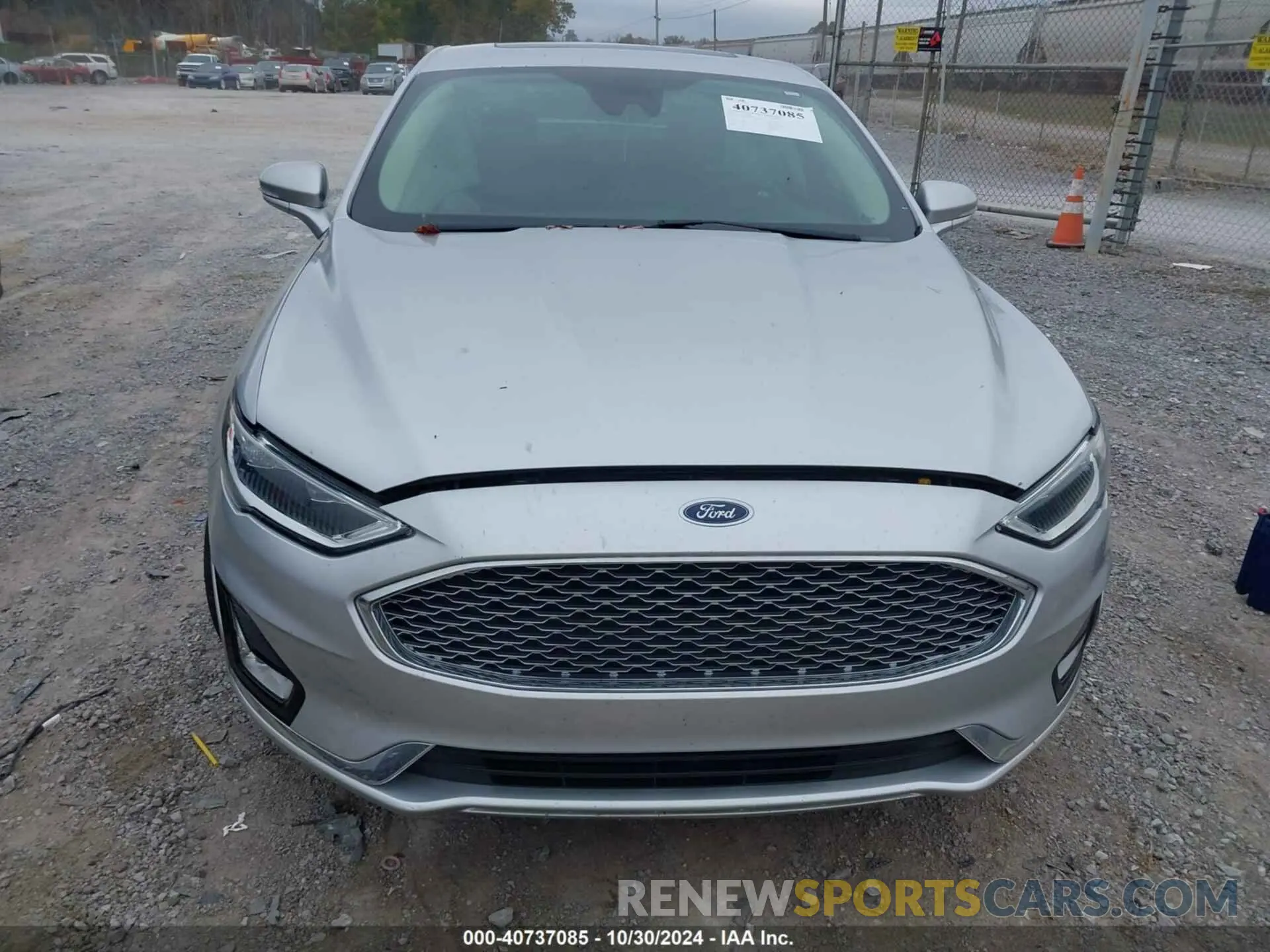 12 Photograph of a damaged car 3FA6P0K96KR120749 FORD FUSION 2019