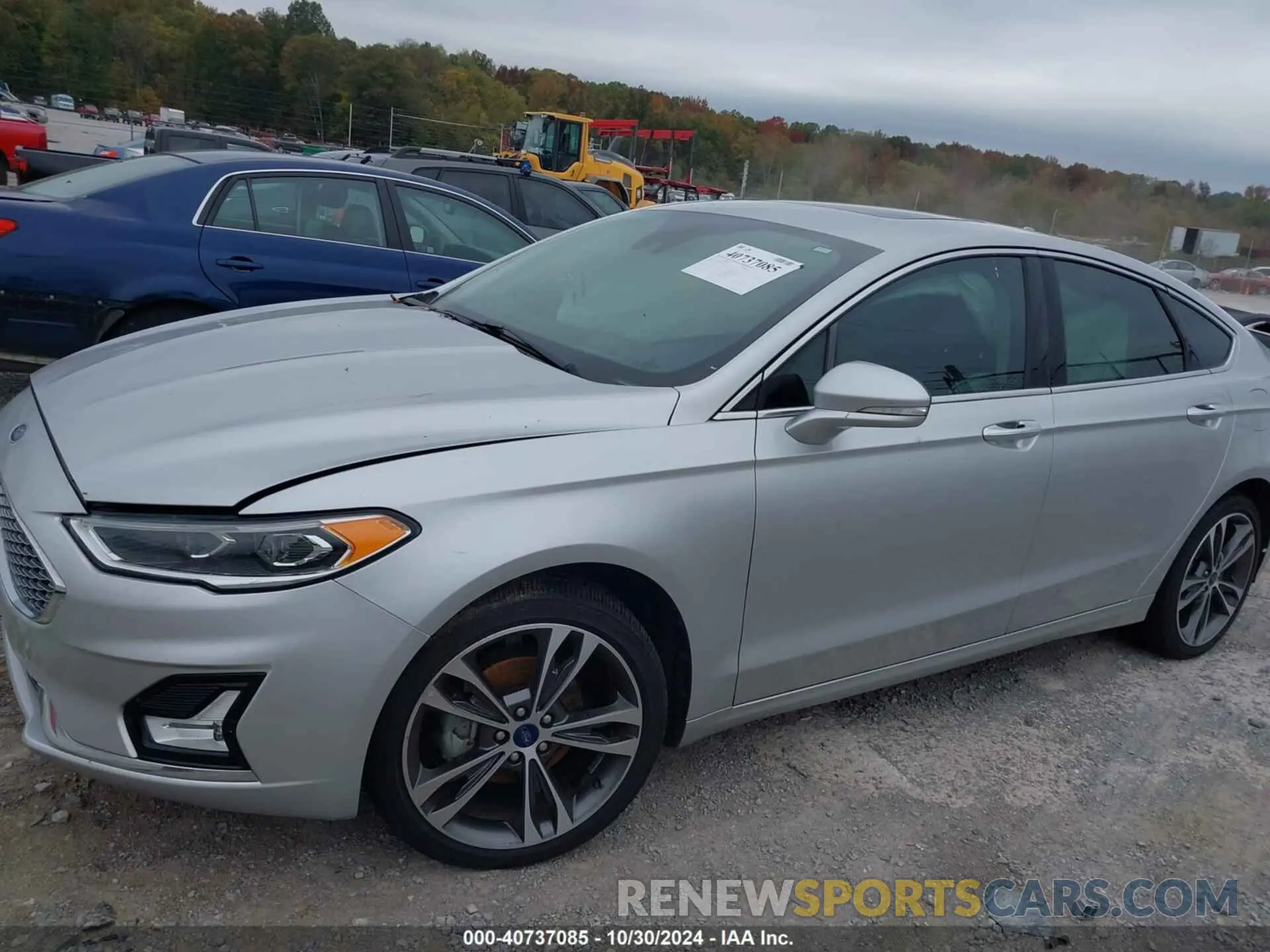 2 Photograph of a damaged car 3FA6P0K96KR120749 FORD FUSION 2019