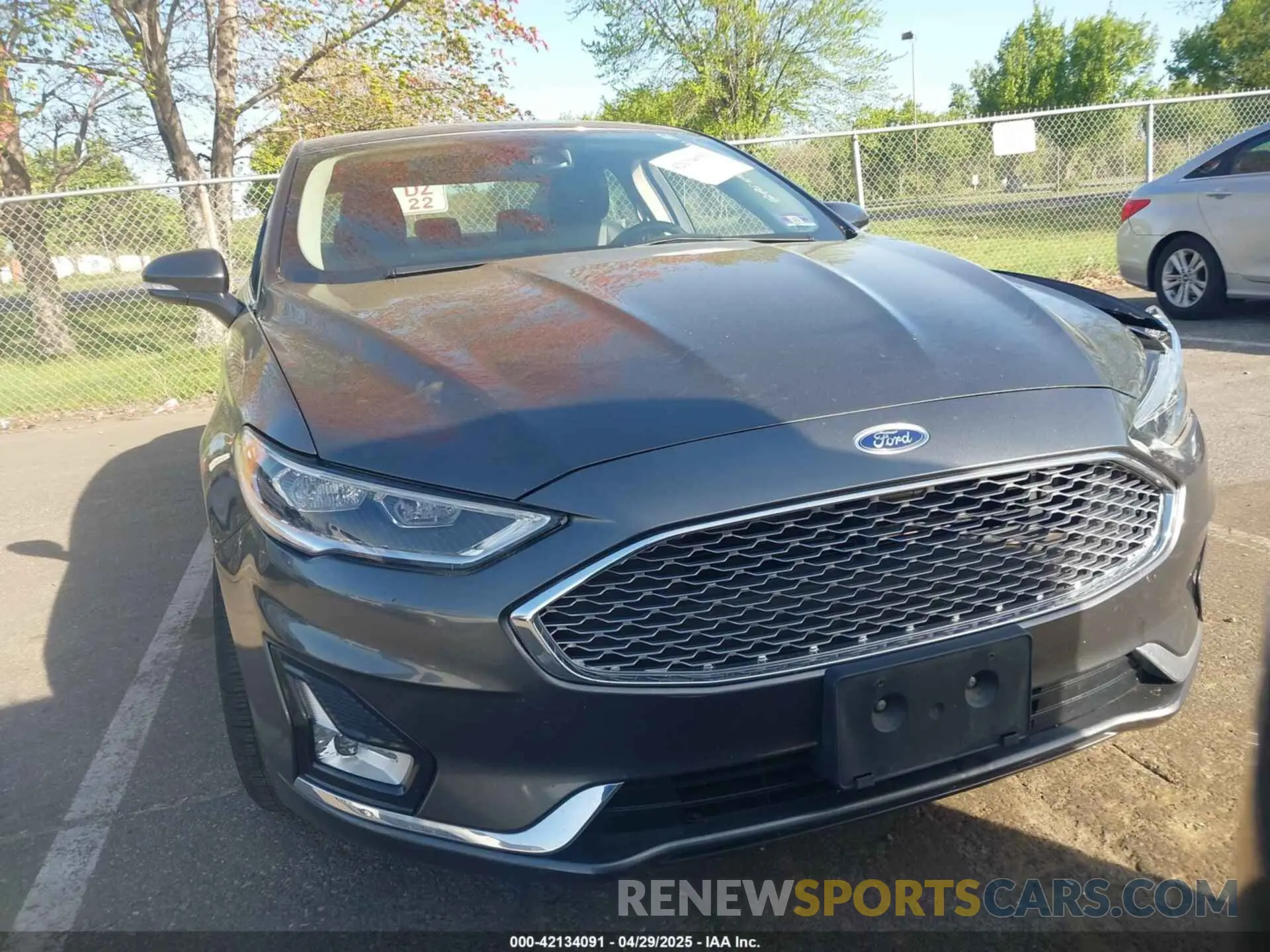 12 Photograph of a damaged car 3FA6P0K99KR279734 FORD FUSION 2019