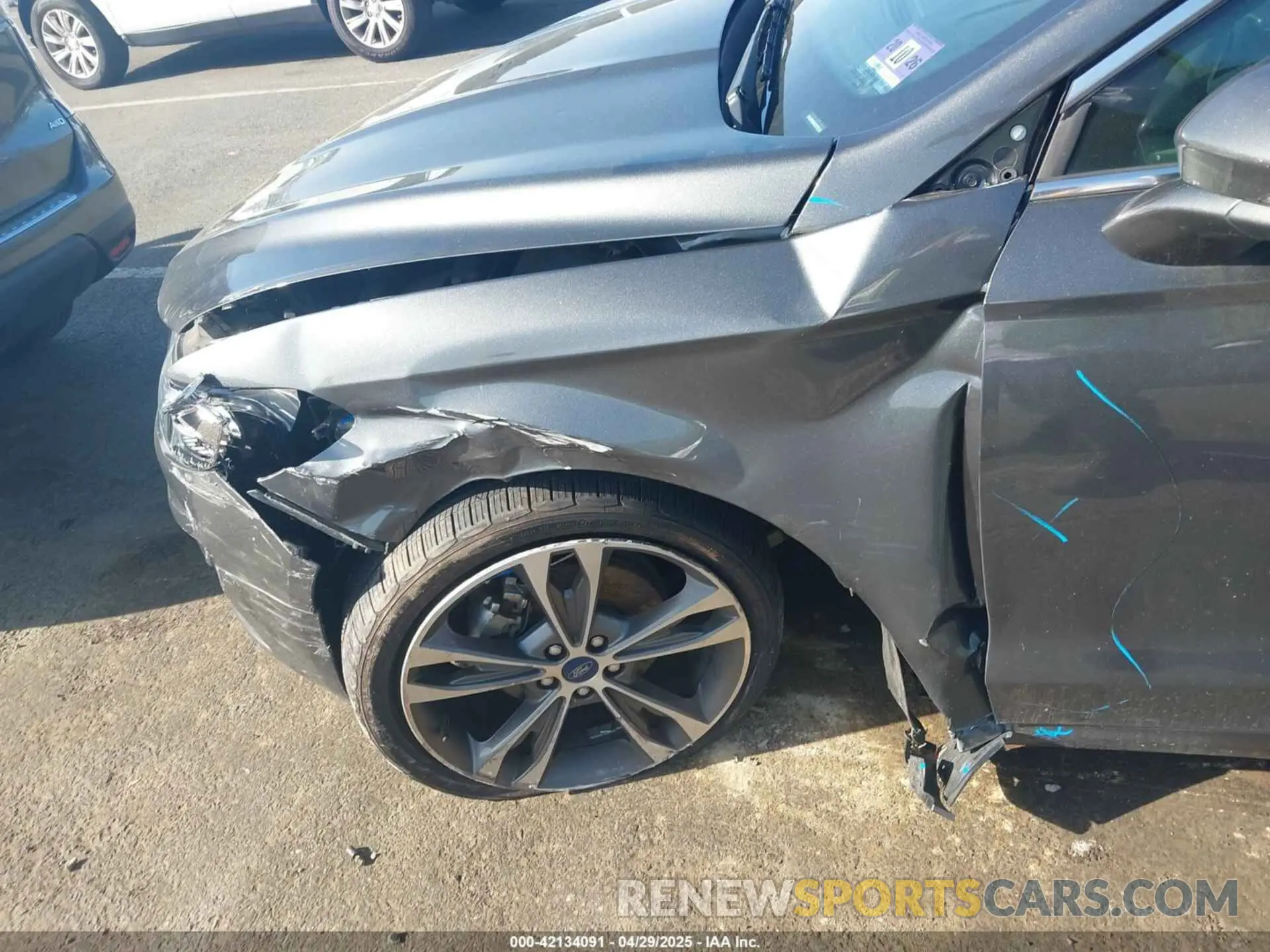 6 Photograph of a damaged car 3FA6P0K99KR279734 FORD FUSION 2019