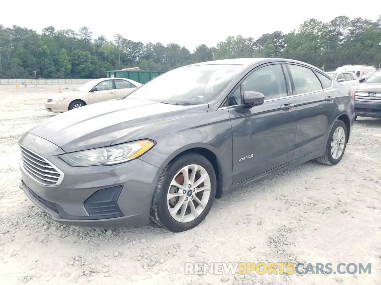 1 Photograph of a damaged car 3FA6P0LU0KR109412 FORD FUSION 2019