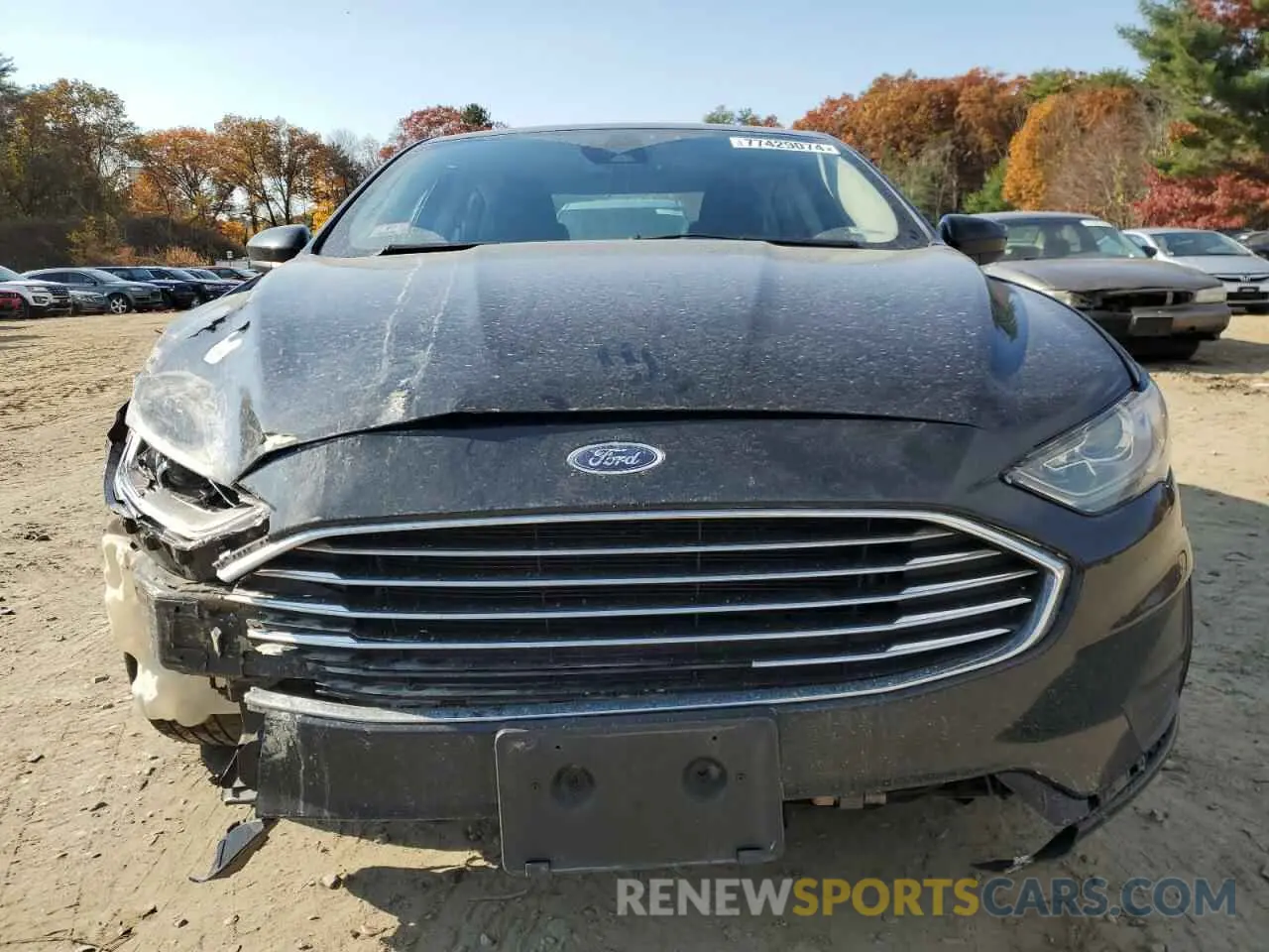 5 Фотография поврежденного автомобиля 3FA6P0LU0KR126033 FORD FUSION 2019