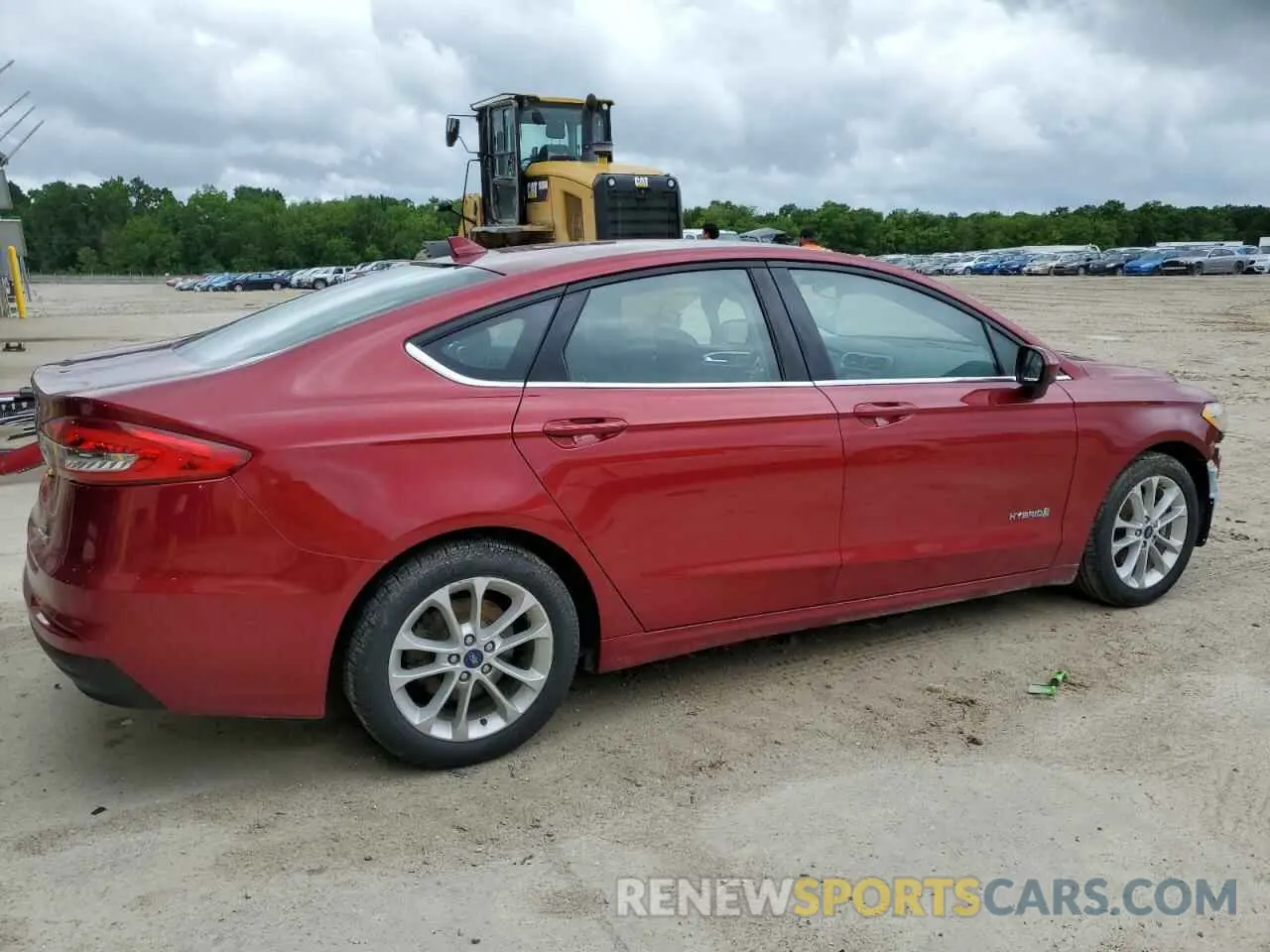 3 Photograph of a damaged car 3FA6P0LU1KR124436 FORD FUSION 2019