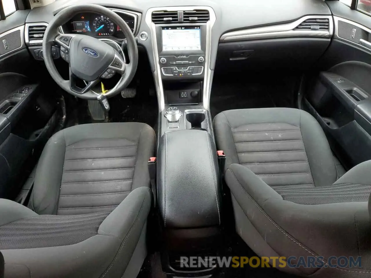 8 Photograph of a damaged car 3FA6P0LU1KR124436 FORD FUSION 2019