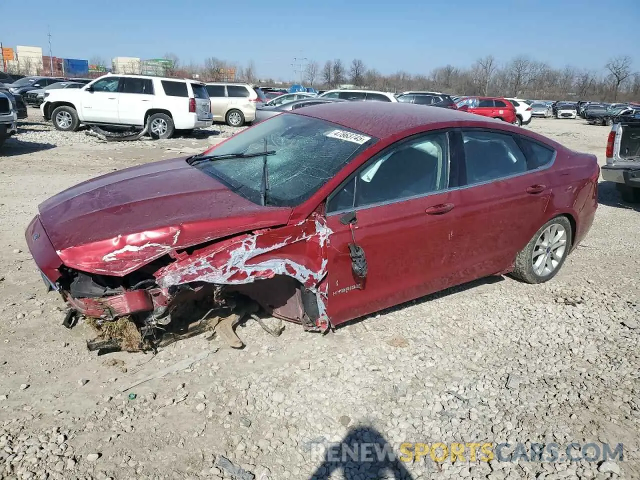 1 Фотография поврежденного автомобиля 3FA6P0LU1KR210538 FORD FUSION 2019