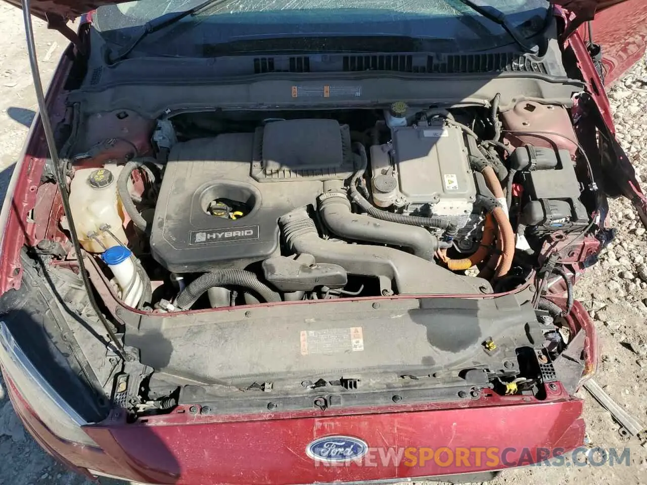 13 Фотография поврежденного автомобиля 3FA6P0LU1KR210538 FORD FUSION 2019