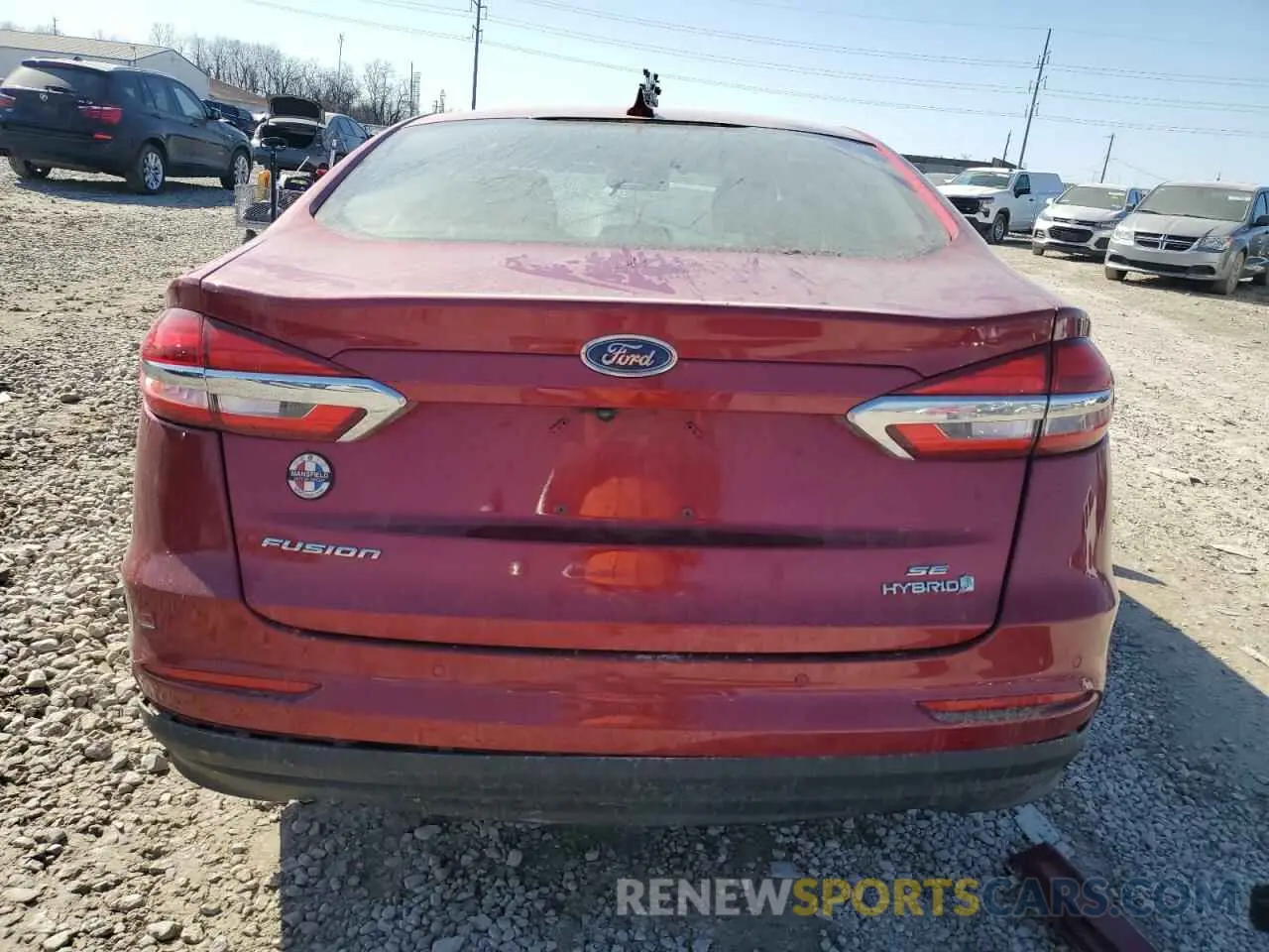 6 Фотография поврежденного автомобиля 3FA6P0LU1KR210538 FORD FUSION 2019
