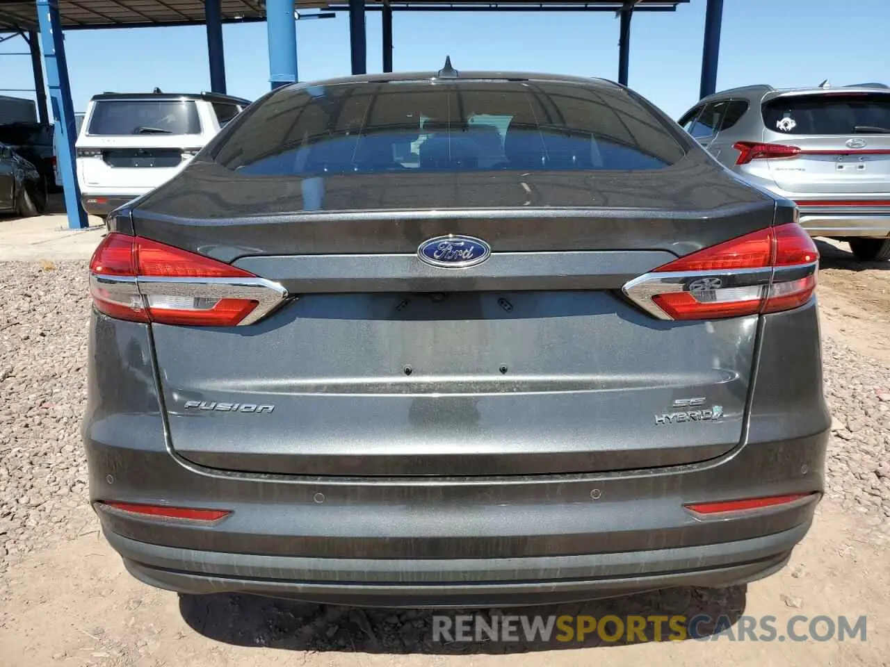 6 Photograph of a damaged car 3FA6P0LU2KR106477 FORD FUSION 2019