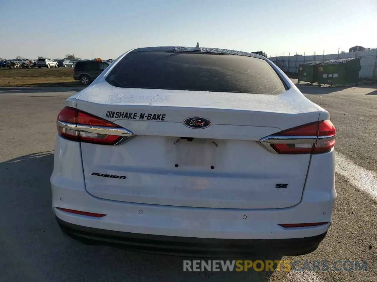 6 Photograph of a damaged car 3FA6P0LU2KR179056 FORD FUSION 2019