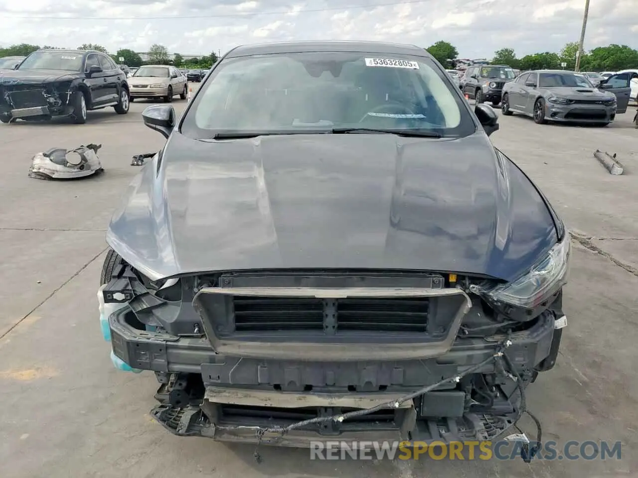 5 Photograph of a damaged car 3FA6P0LU2KR207325 FORD FUSION 2019