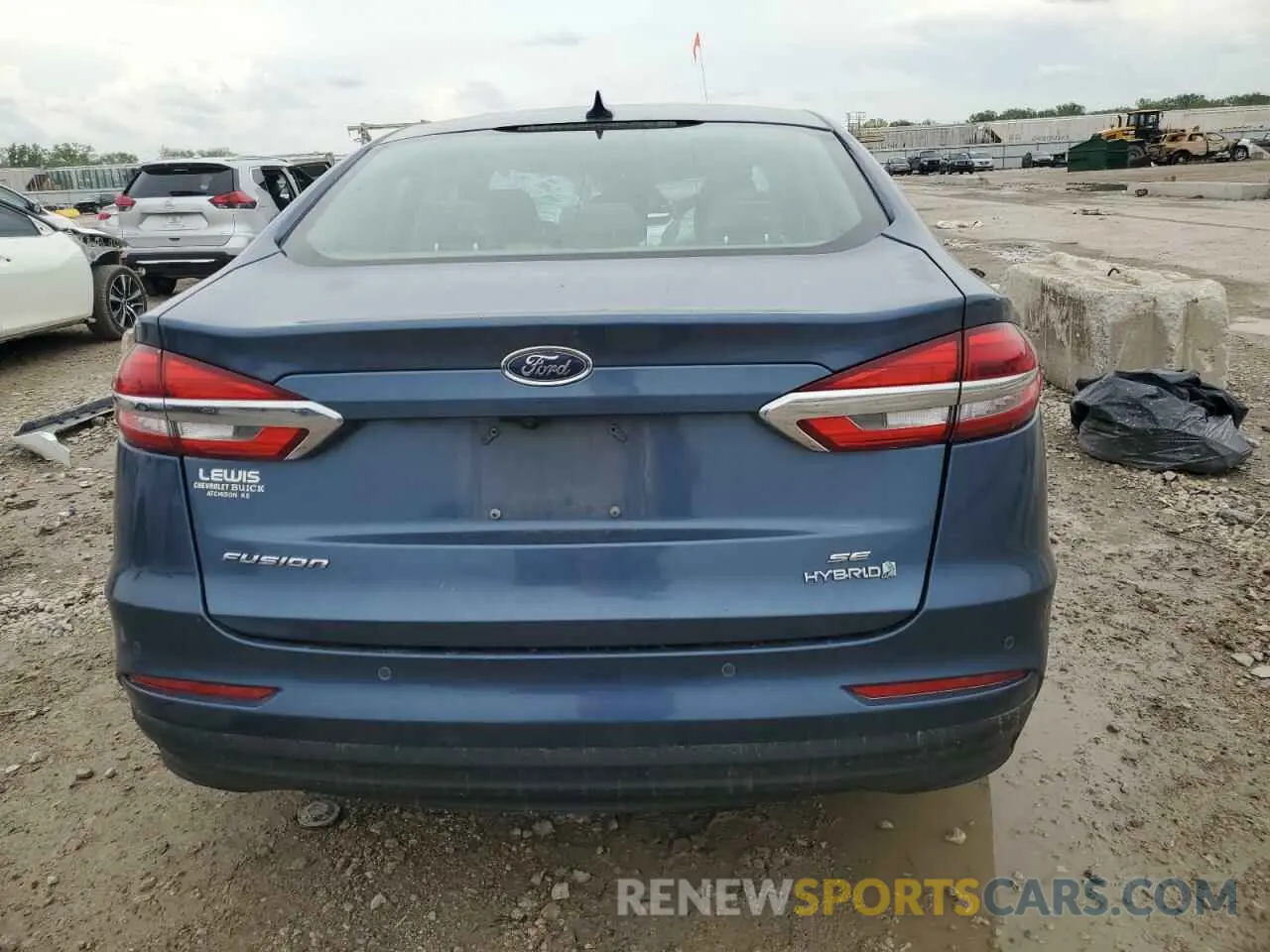 6 Фотография поврежденного автомобиля 3FA6P0LU3KR241029 FORD FUSION 2019