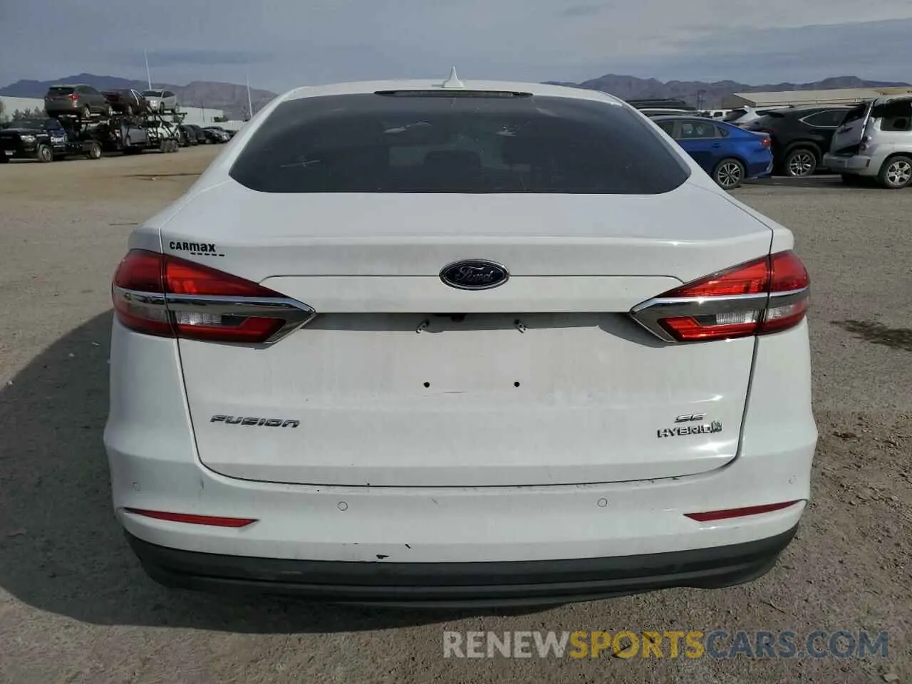 6 Photograph of a damaged car 3FA6P0LU4KR277683 FORD FUSION 2019
