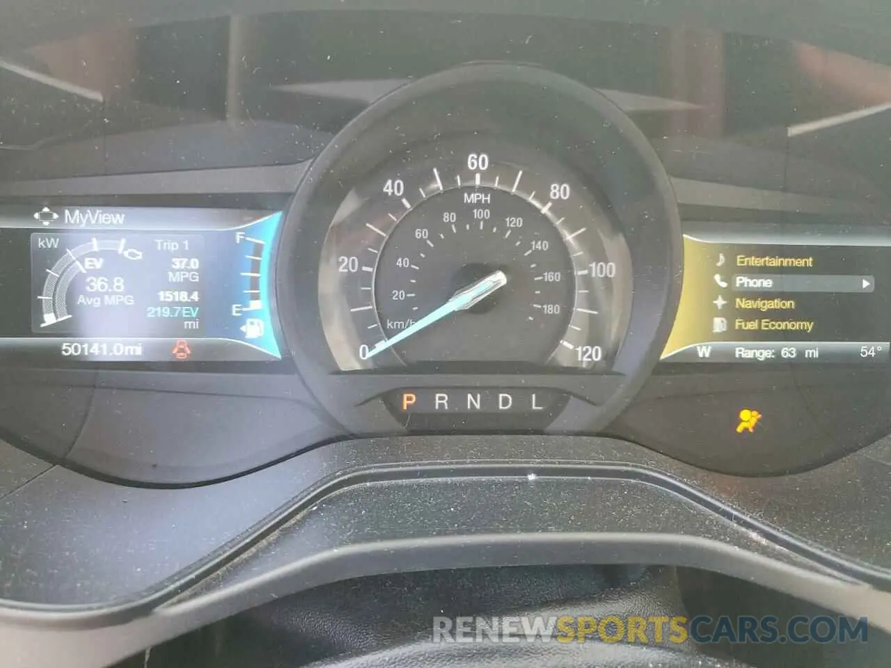 9 Фотография поврежденного автомобиля 3FA6P0LU5KR221882 FORD FUSION 2019