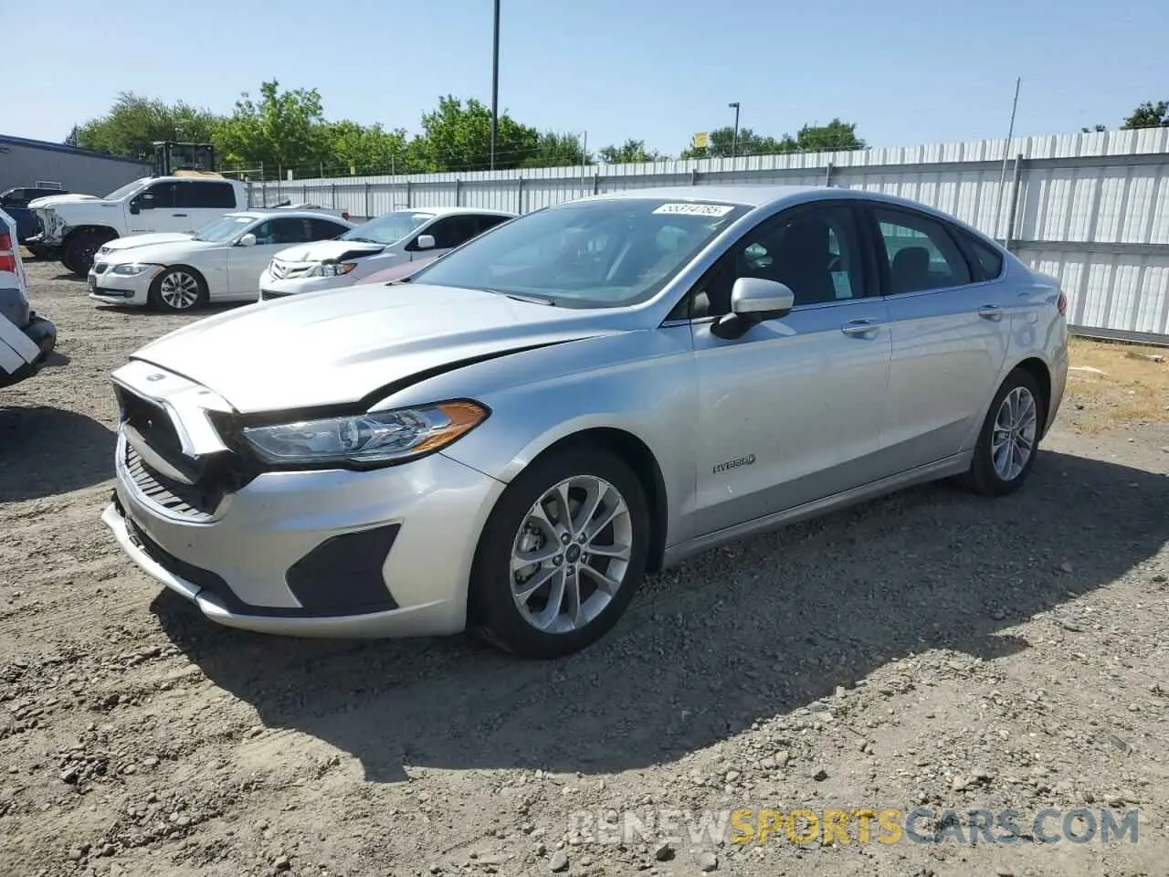 1 Photograph of a damaged car 3FA6P0LU6KR182297 FORD FUSION 2019