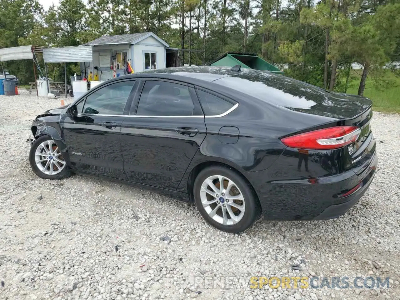 2 Фотография поврежденного автомобиля 3FA6P0LU8KR109528 FORD FUSION 2019
