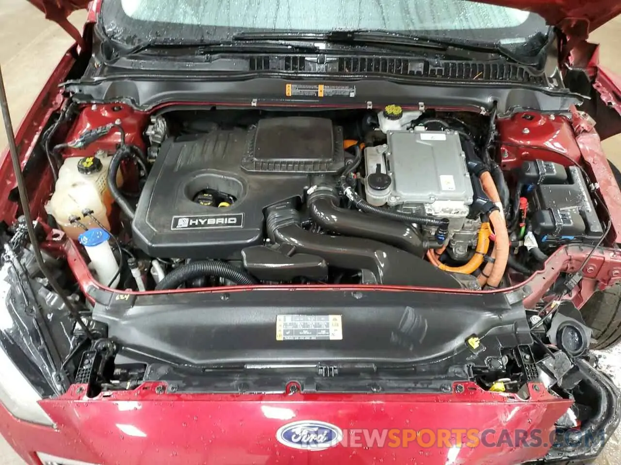 11 Photograph of a damaged car 3FA6P0LU8KR195701 FORD FUSION 2019