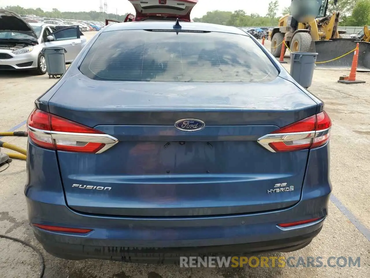 6 Photograph of a damaged car 3FA6P0LU9KR107657 FORD FUSION 2019