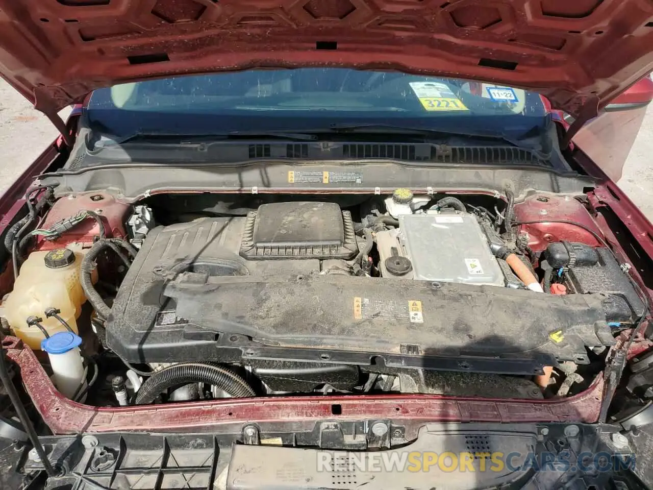 11 Photograph of a damaged car 3FA6P0LU9KR207905 FORD FUSION 2019