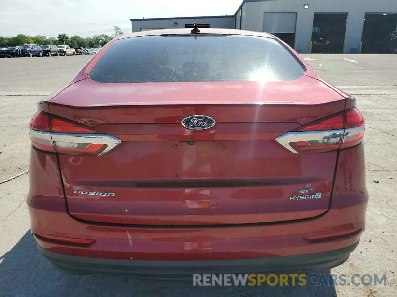 6 Photograph of a damaged car 3FA6P0LU9KR207905 FORD FUSION 2019