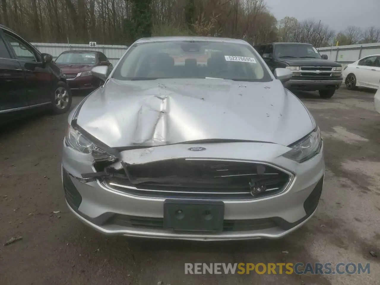 5 Photograph of a damaged car 3FA6P0LU9KR212506 FORD FUSION 2019