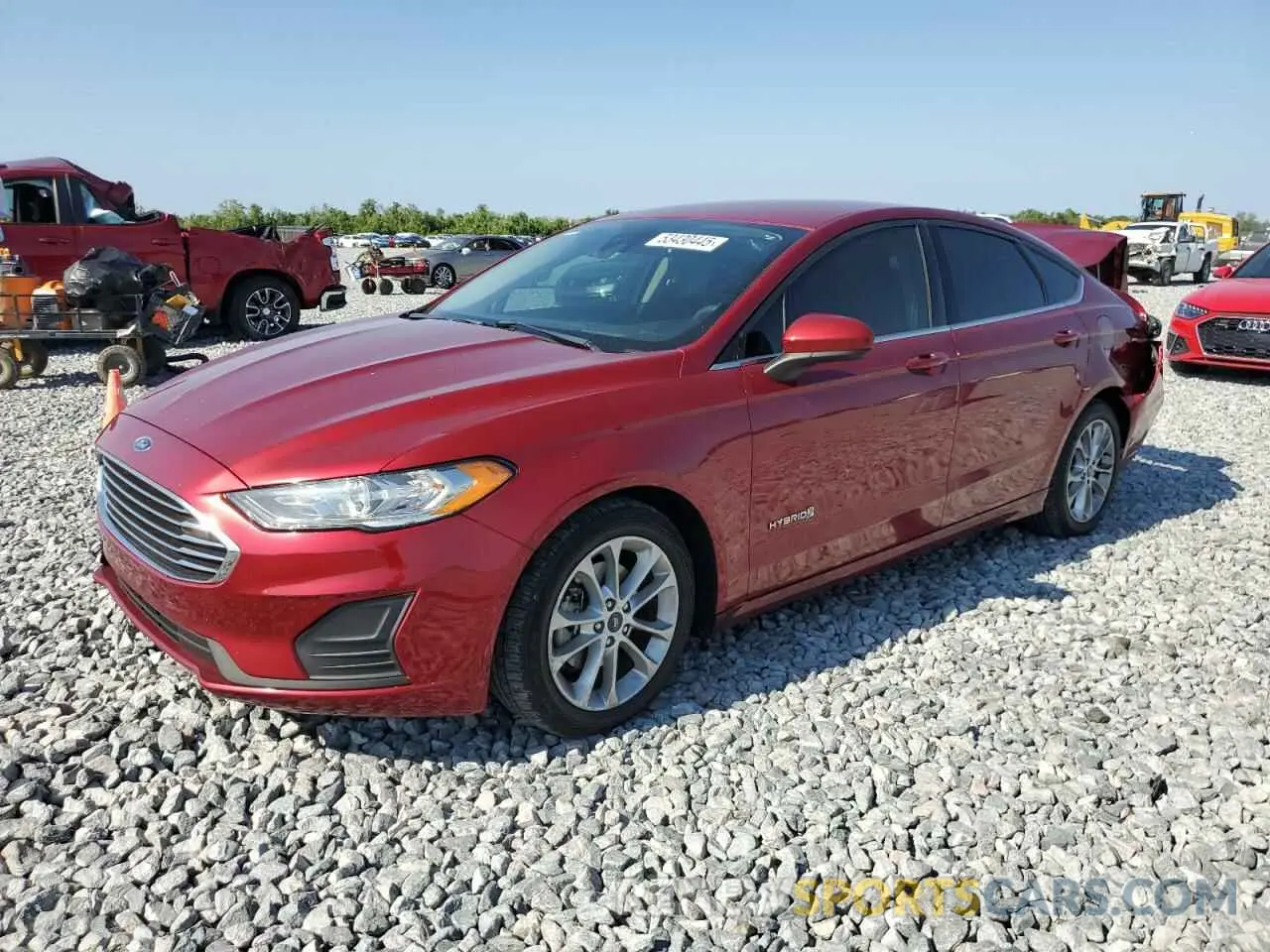 1 Фотография поврежденного автомобиля 3FA6P0LUXKR225376 FORD FUSION 2019