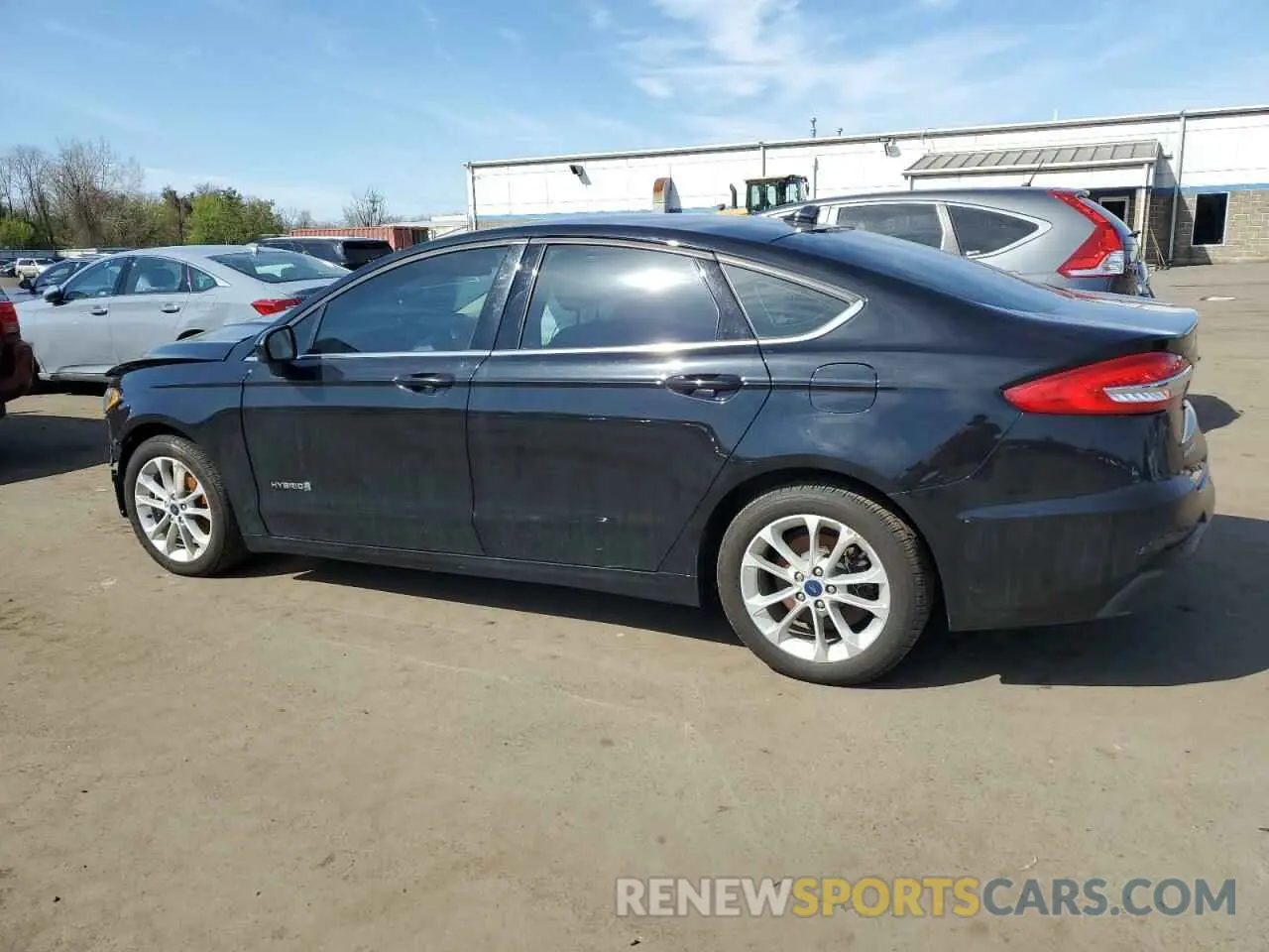 2 Photograph of a damaged car 3FA6P0LUXKR274464 FORD FUSION 2019