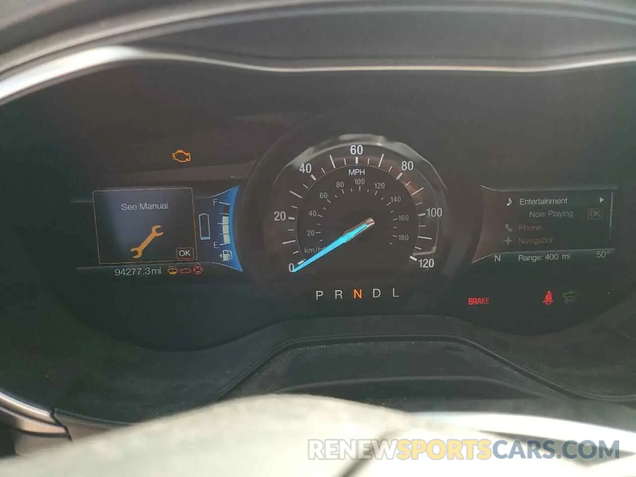 9 Photograph of a damaged car 3FA6P0MU0KR197778 FORD FUSION 2019