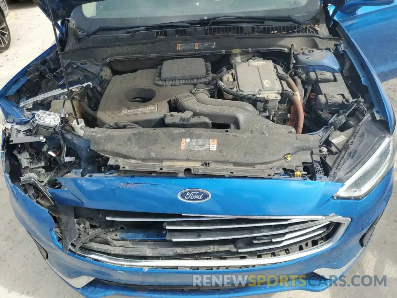 11 Photograph of a damaged car 3FA6P0MU6KR139156 FORD FUSION 2019