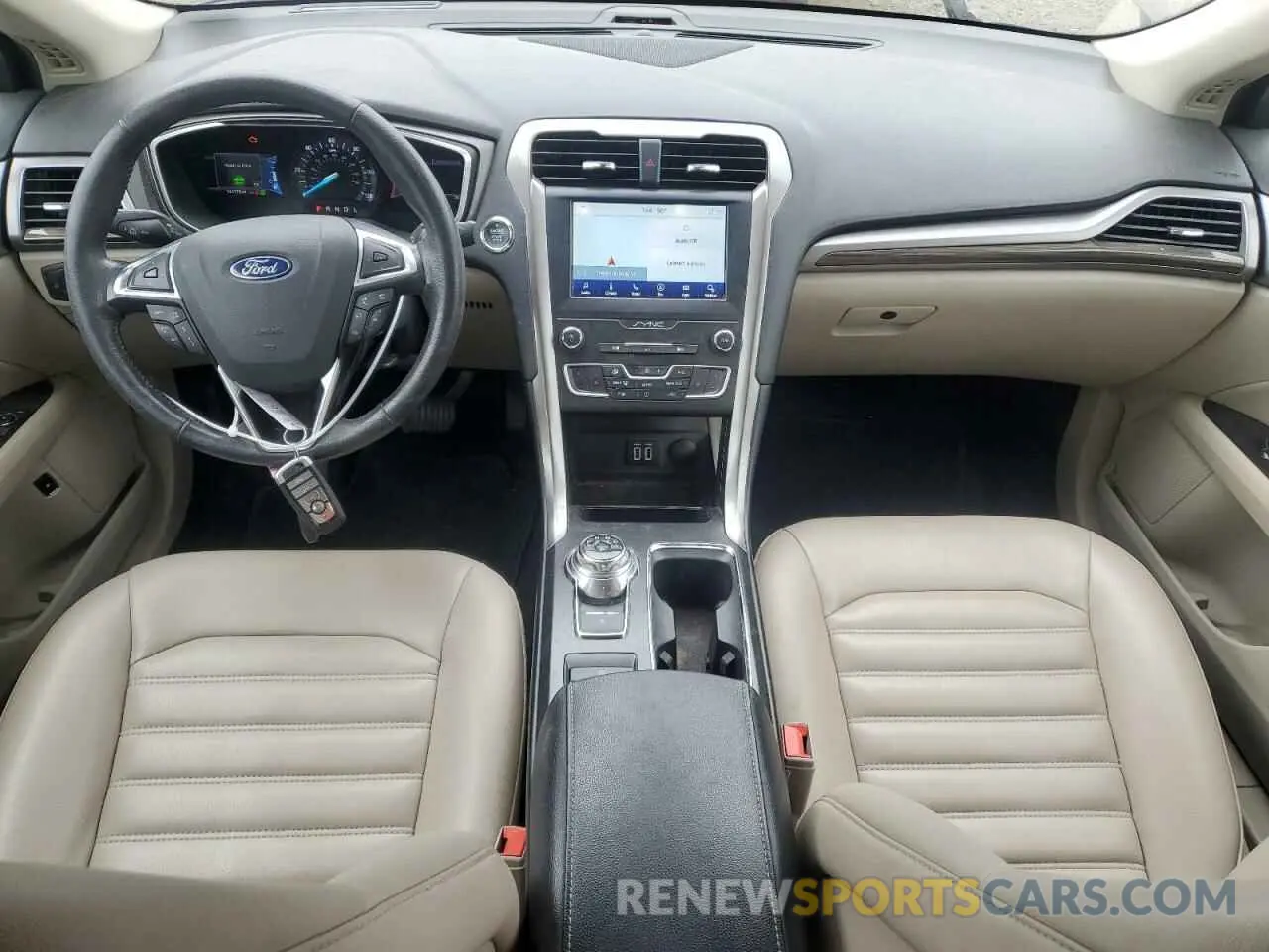 8 Фотография поврежденного автомобиля 3FA6P0MU9KR137126 FORD FUSION 2019