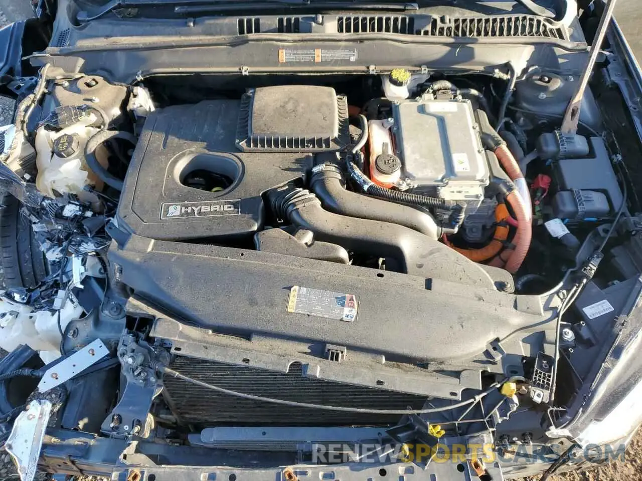 12 Photograph of a damaged car 3FA6P0MUXKR131383 FORD FUSION 2019