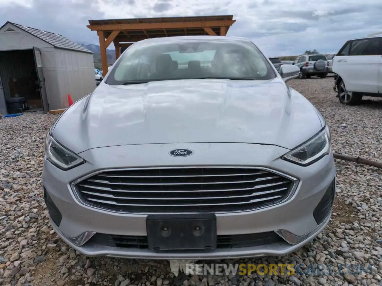 5 Photograph of a damaged car 3FA6P0MUXKR257260 FORD FUSION 2019