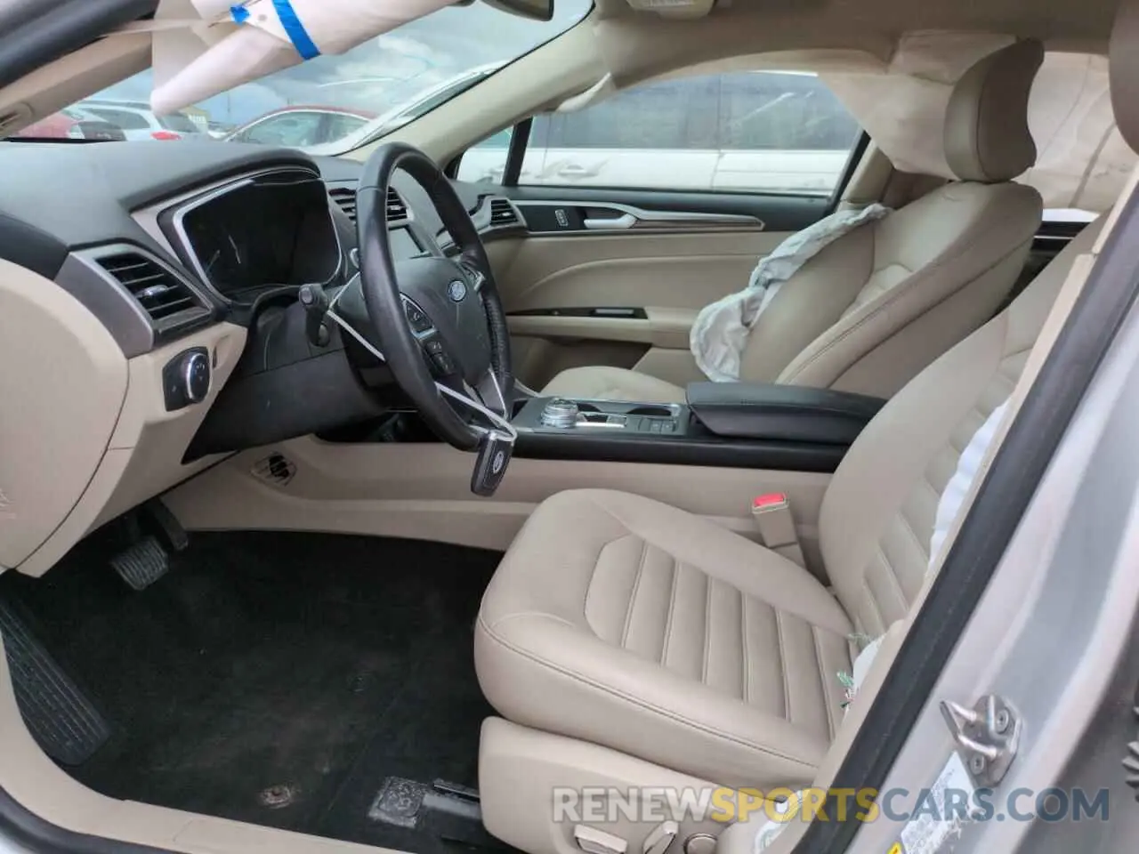 8 Photograph of a damaged car 3FA6P0MUXKR257260 FORD FUSION 2019
