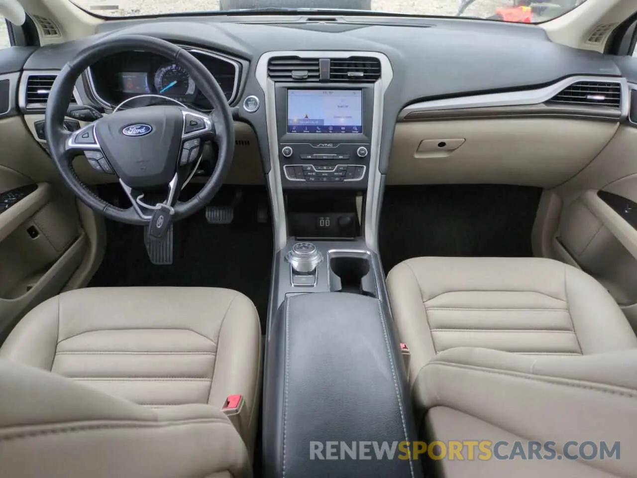9 Photograph of a damaged car 3FA6P0MUXKR257260 FORD FUSION 2019